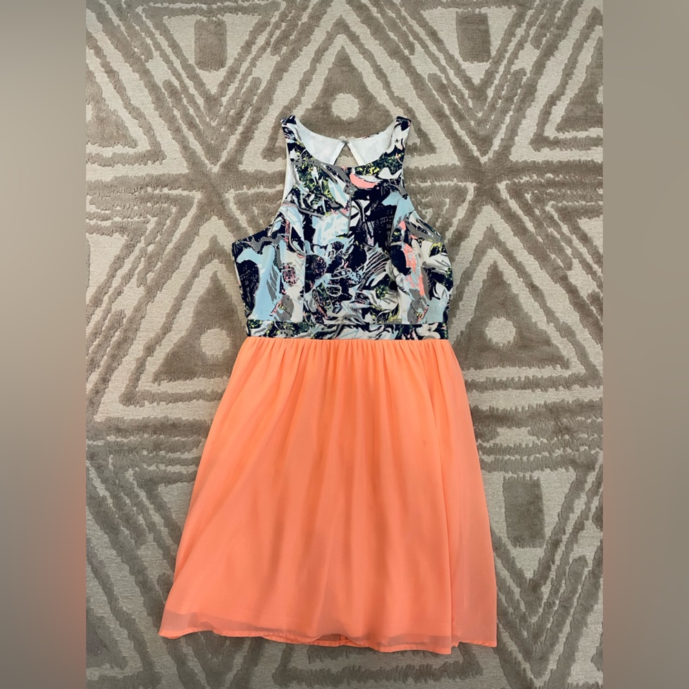 Halter neck Spring/Summer Dress with Open Back